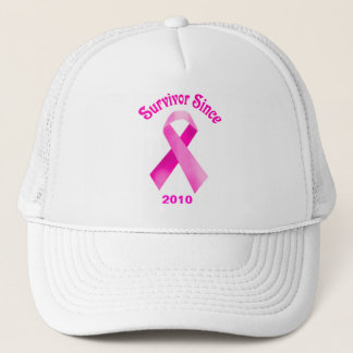 Breast Cancer Pink Ribbon Hat