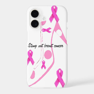 Breast Cancer Pink Ribbon iPhone 17 Case