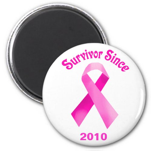 Breast Cancer Pink Ribbon Magnet