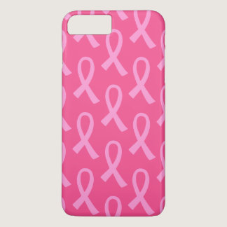 Breast Cancer Pink Ribbon Pattern iPhone 8 Plus/7 Plus Case