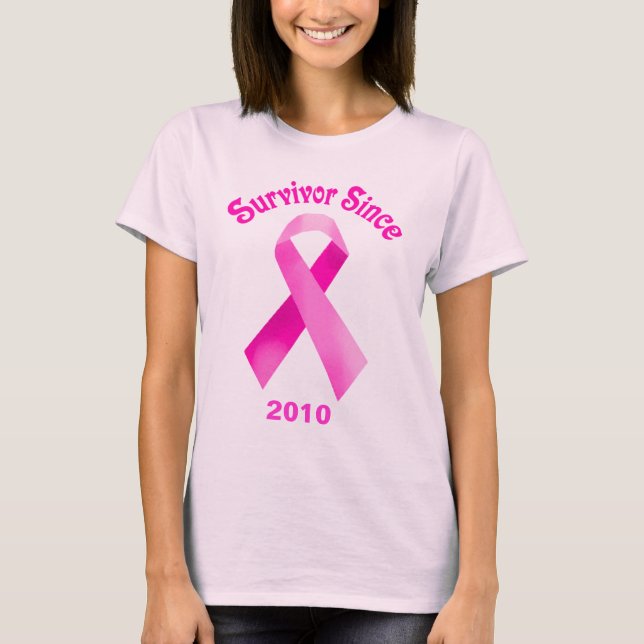 Breast Cancer Pink Ribbon Shirt (Front)