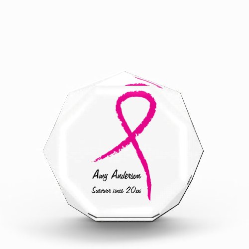 Breast Cancer Pink Ribbon Survivor Award