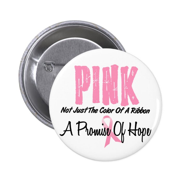 Breast Cancer Pink Ribbon Symbol of Hope Pin