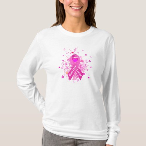 Breast Cancer Pink Ribbon T_Shirt