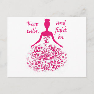 breast cancer postcard