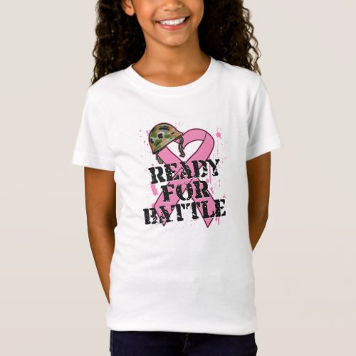 Breast Cancer Ready For Battle T_Shirt