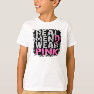 Breast Cancer Real Men Wear Pink T-Shirt