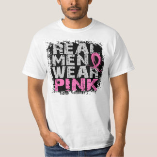 Breast Cancer Real Men Wear Pink T-Shirt