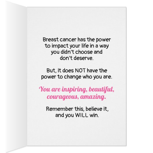 Breast Cancer – Remember Who You Are (Inside (Right))