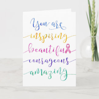 Breast Cancer – Remember Who You Are Card