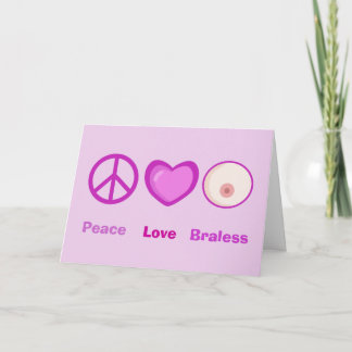 Breast Cancer Remission Greeting Card