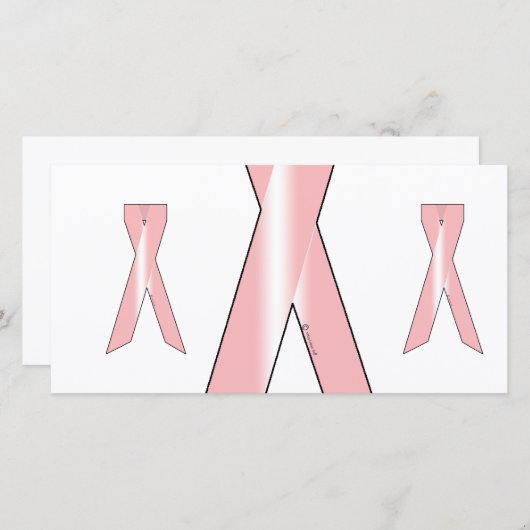 Breast Cancer Ribbon (Front/Back)