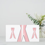 Breast Cancer Ribbon (Standing Front)