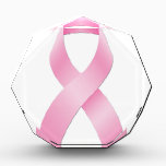 Breast Cancer Ribbon Acrylic Award<br><div class="desc">Breast Cancer Ribbon</div>