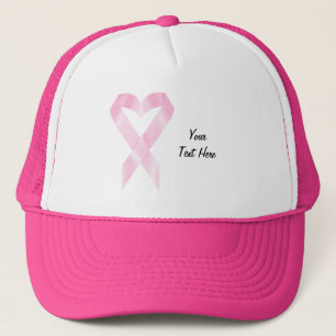 Breast Cancer Ribbon (customizable) Trucker Hat