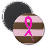 Breast Cancer Ribbon Magnet at Zazzle