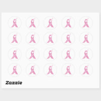 Baseball Pink Ribbon Cancer Strike Out Breast Cancer Vintage Groovy Fight  Cancer Awareness | Sticker