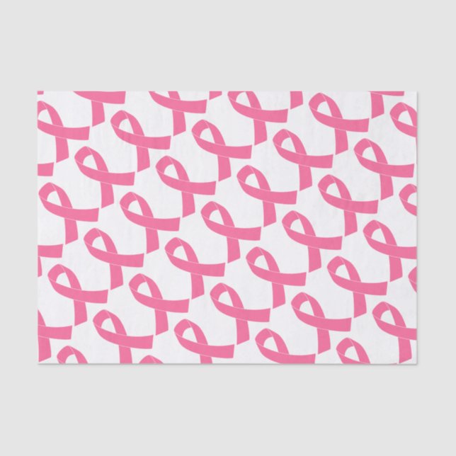 breast-cancer-ribbon tissue paper (Front)