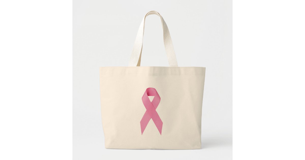 Breast Cancer Ribbon Tote Bag | Zazzle