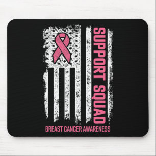 Breast Cancer Shirts Support Squad Breast Cancer A Mouse Pad