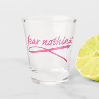 Breast Cancer Shot Glass