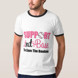 Breast Cancer Support 2nd Base T-Shirt