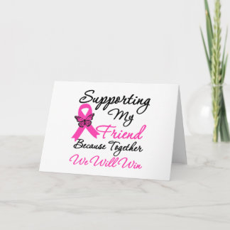 Breast Cancer Support (Friend) Card