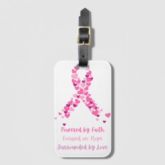 Breast Cancer Support luggage tag
