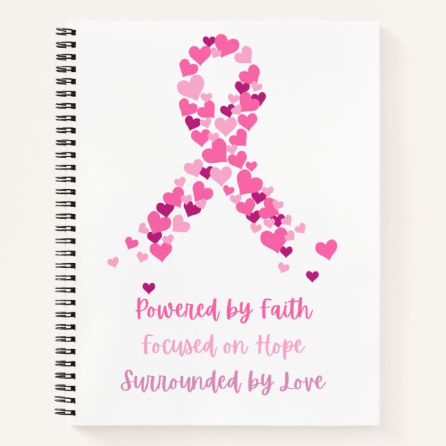 Breast Cancer Support Notebook (Front)