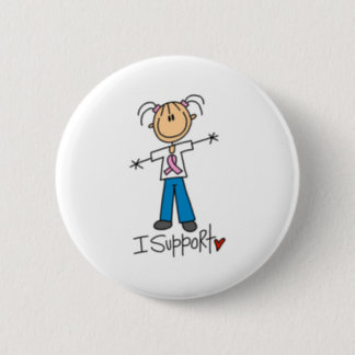 Breast Cancer Support  Pinback Button