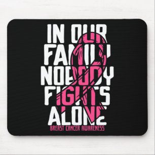 Breast Cancer Support Pink Family Breast Cancer Aw Mouse Pad