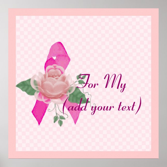 Breast Cancer Support Poster (Front)
