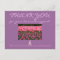 Breast Cancer Support "Thank You" Card