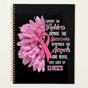 Breast Cancer Support The Fighters Gift For Her Planner