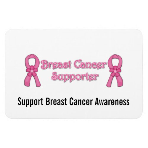 Breast Cancer Supporter Premium Magnet
