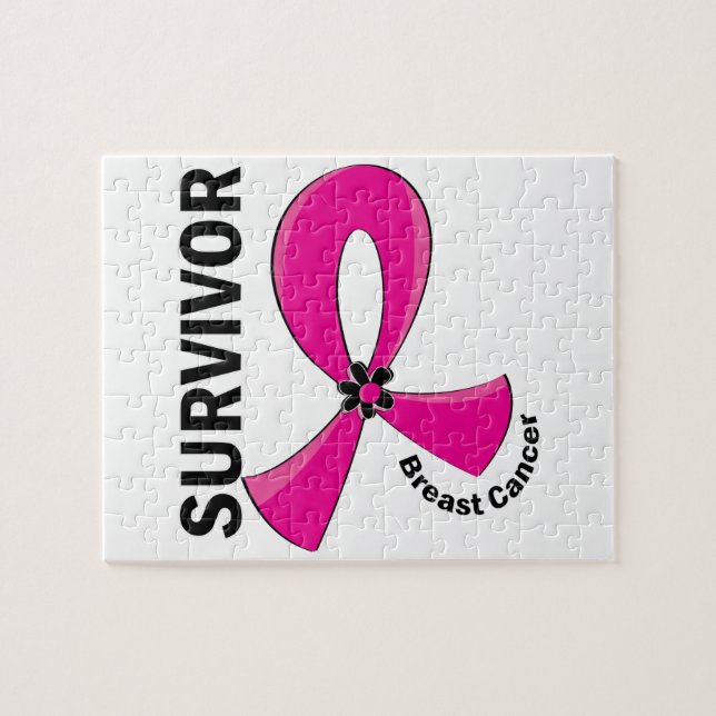 Breast Cancer Survivor 12 Jigsaw Puzzle (Horizontal)