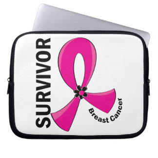 Breast Cancer Survivor 12 Laptop Sleeve