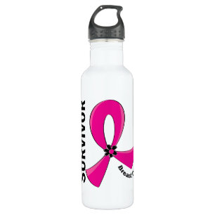 Breast Cancer Survivor 12 Water Bottle