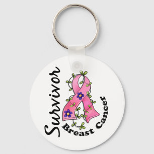 Breast Cancer Survivor 15 Keychain