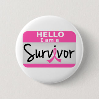 Breast Cancer Survivor 24.png Pinback Button