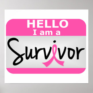 Breast Cancer Survivor 24.png Poster