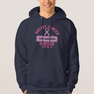 Breast Cancer Survivor ($44.95) PERSONALIZE IT! Hoodie