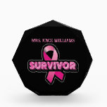 Breast Cancer Survivor  Acrylic Award<br><div class="desc">Breast Cancer Survivor Acrylic Award</div>