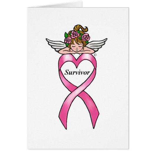Breast Cancer "Survivor" Angel (Front)