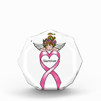 Breast Cancer "Survivor" Angel Acrylic Award