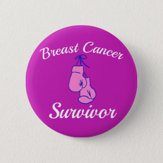 Breast Cancer Survivor Awareness Button