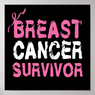 Breast Cancer Survivor Awareness Poster