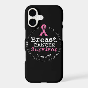 Breast Cancer Survivor Awareness Since 2009 iPhone 17 Case