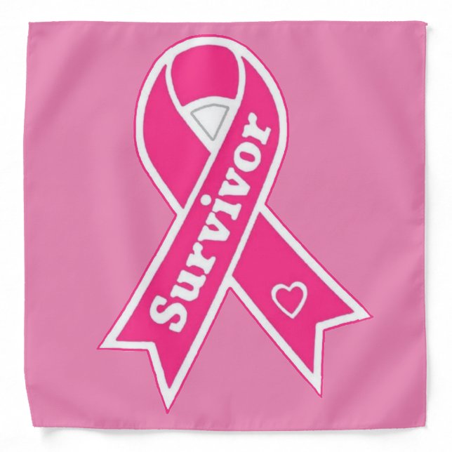 Breast Cancer Survivor Bandana (Front)
