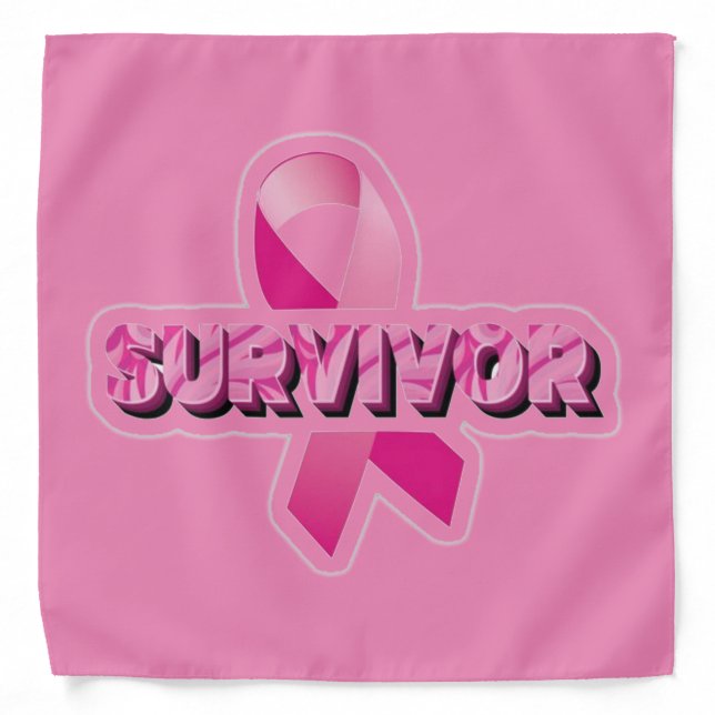 Breast Cancer Survivor Bandana (Front)